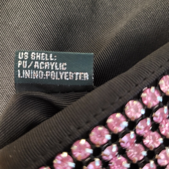 NWT Pink Rhinestone Bag by MMS Studio - Picture 7 of 11